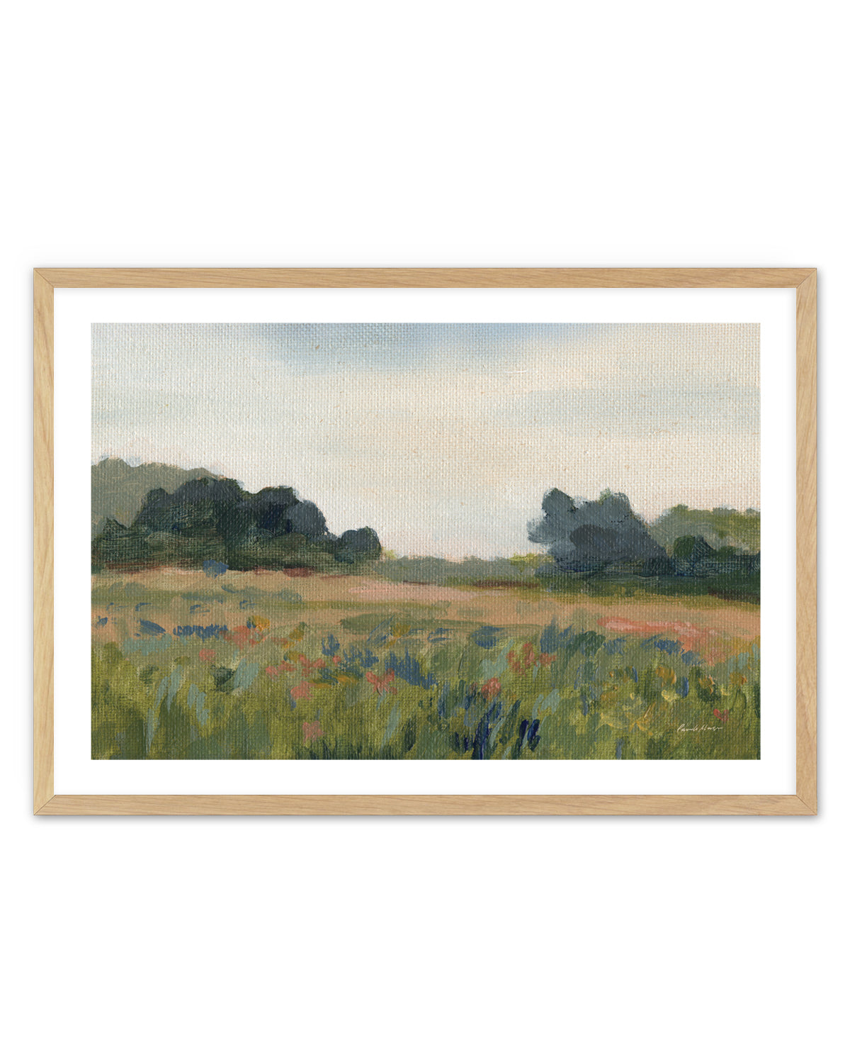 Blue Meadow | Art Print