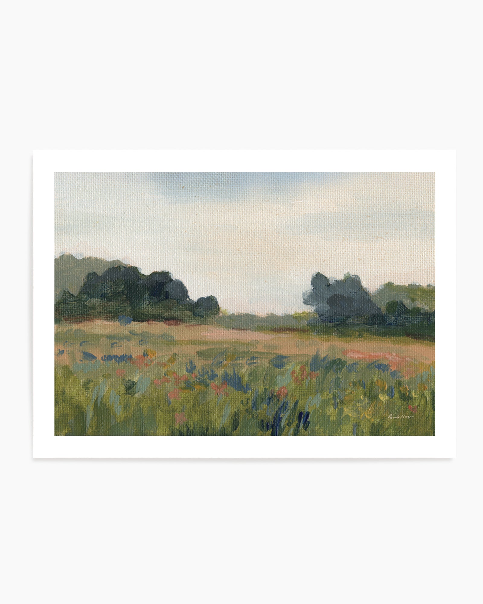 Blue Meadow | Art Print