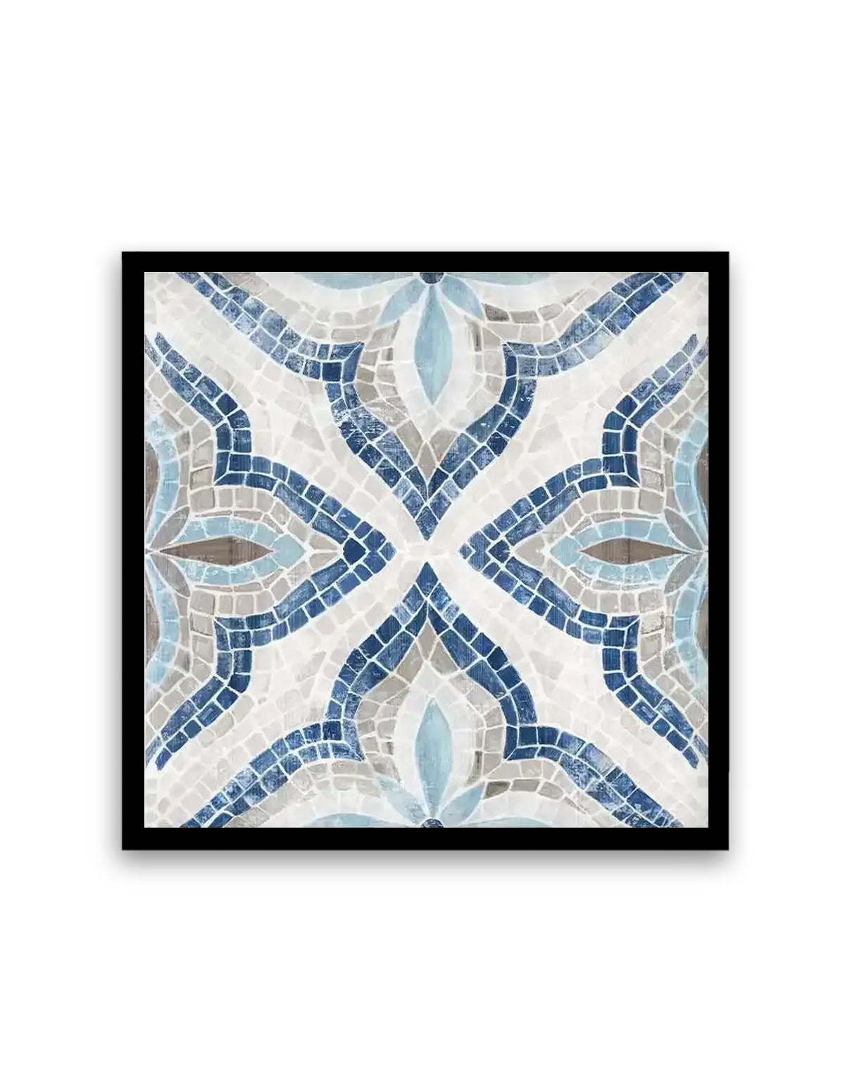 Blue Moroccan Tile | Art Print
