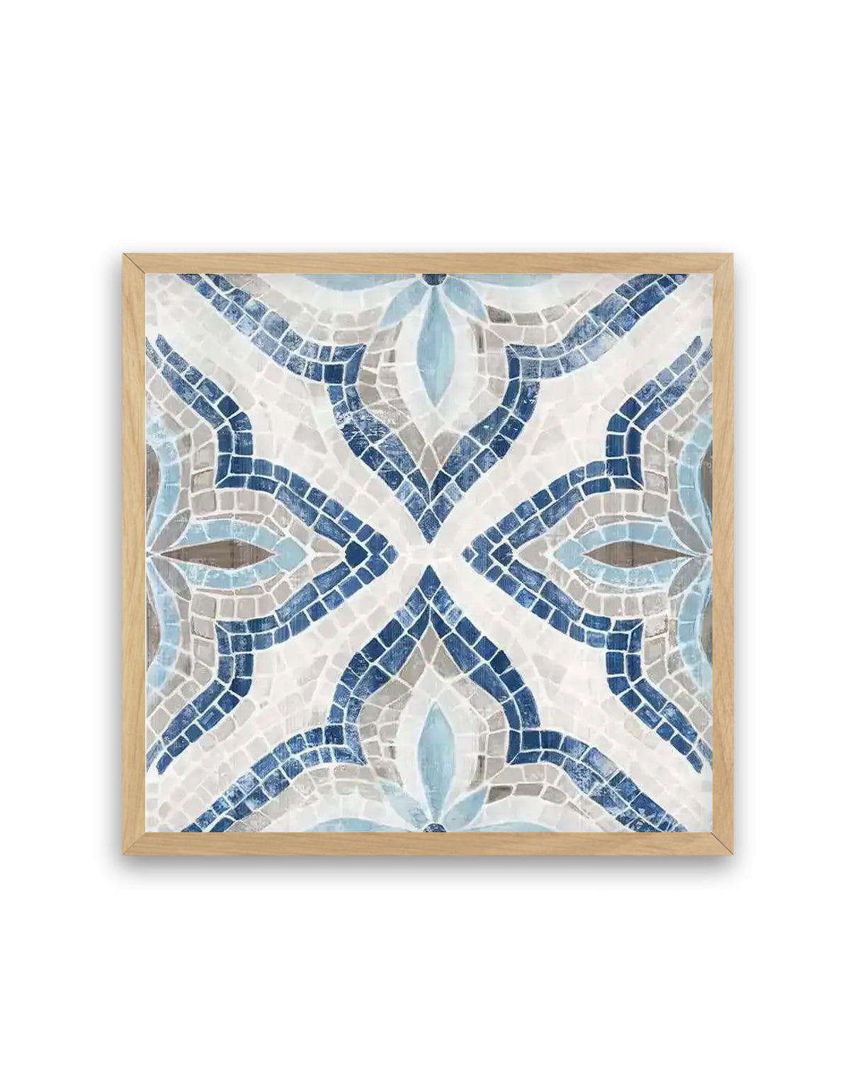 Blue Moroccan Tile | Art Print