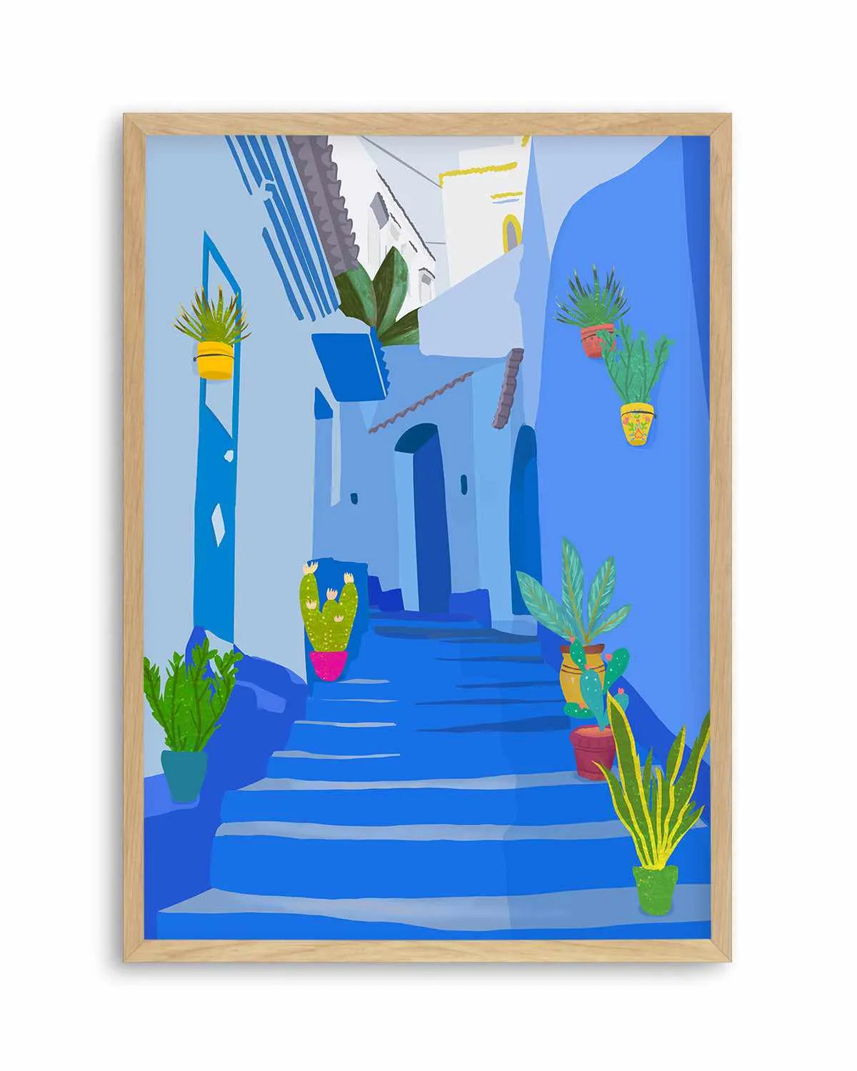 Blue Pearl by Petra Lizde Art Print from Olive et Oriel where you can shop wallpaper and artworks online