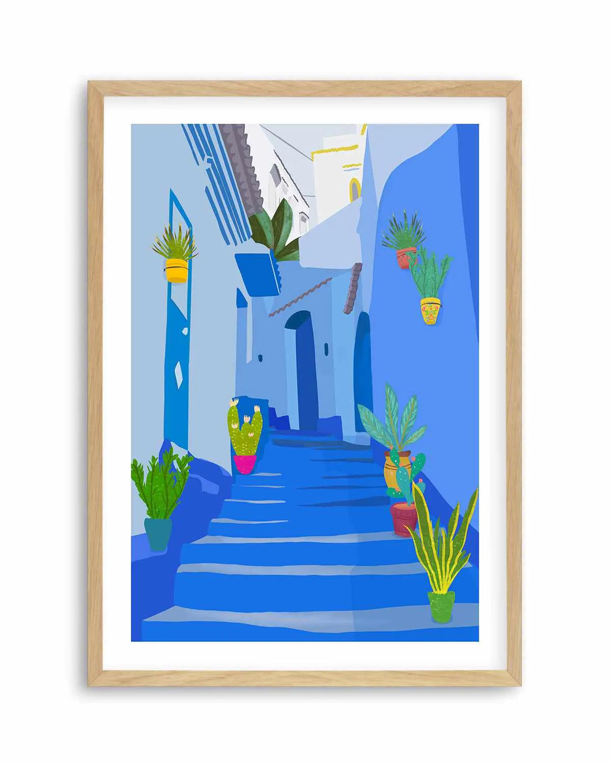 Blue Pearl by Petra Lizde Art Print from Olive et Oriel where you can shop wallpaper and artworks online
