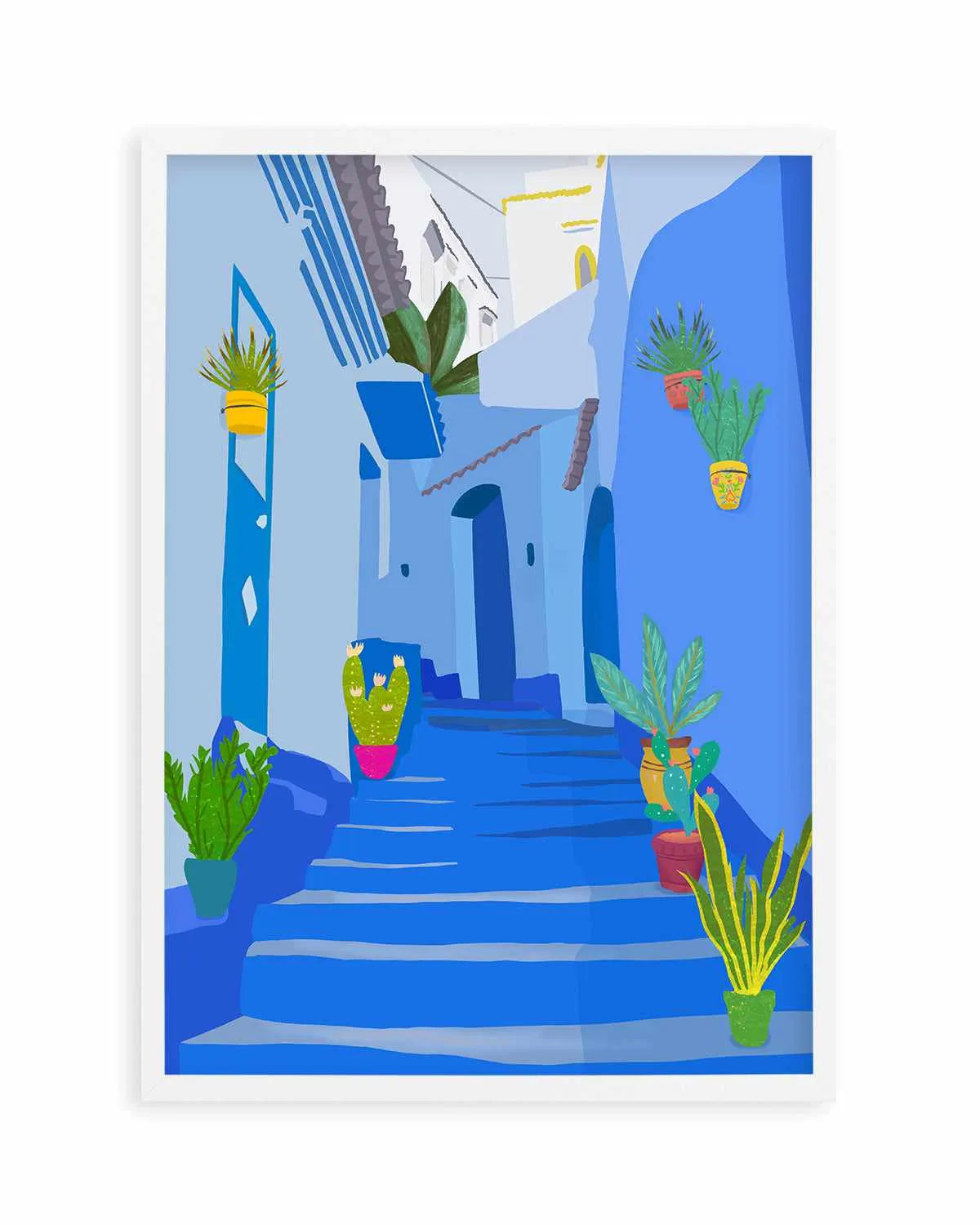 Blue Pearl by Petra Lizde Art Print from Olive et Oriel where you can shop wallpaper and artworks online