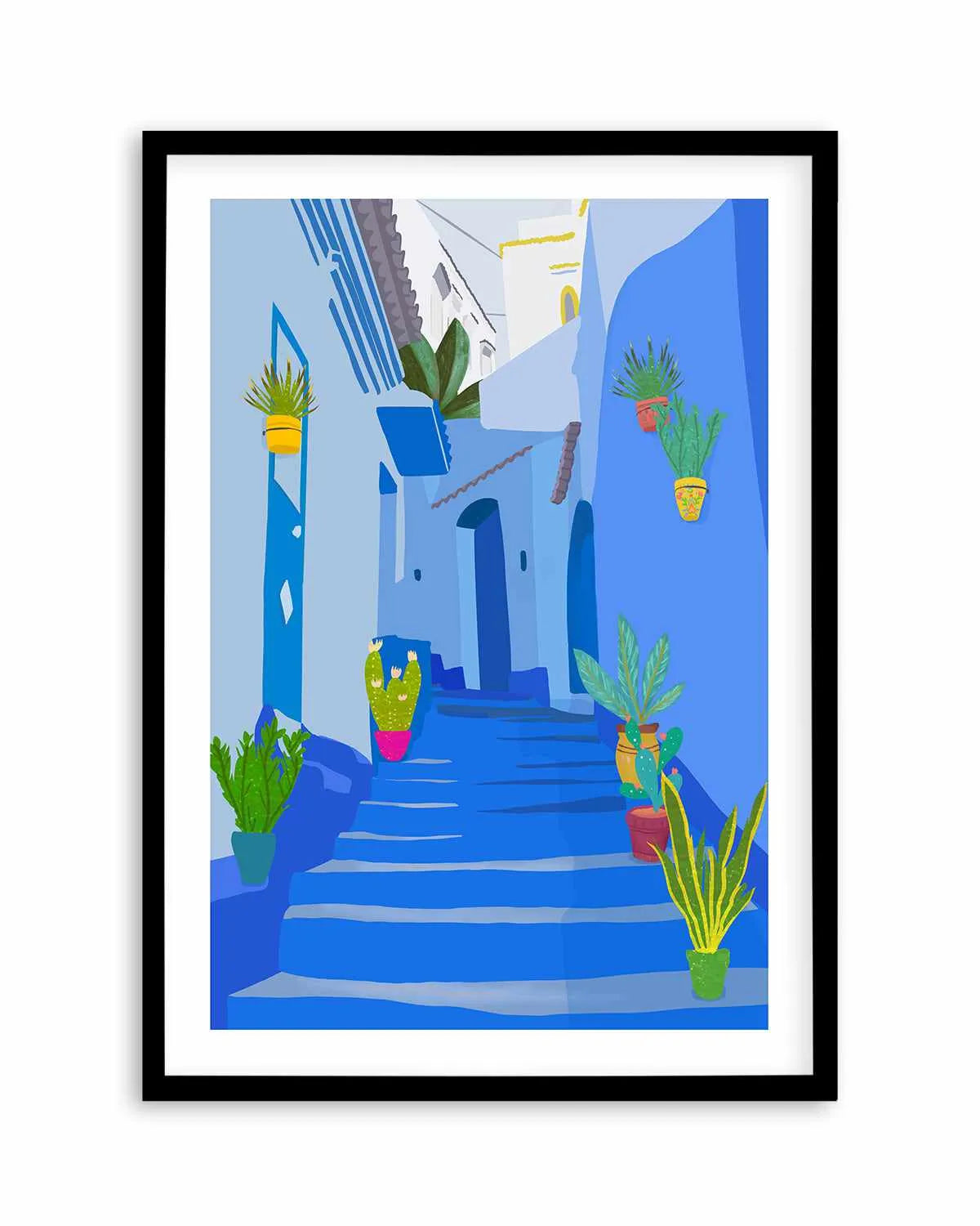 Blue Pearl by Petra Lizde Art Print from Olive et Oriel where you can shop wallpaper and artworks online