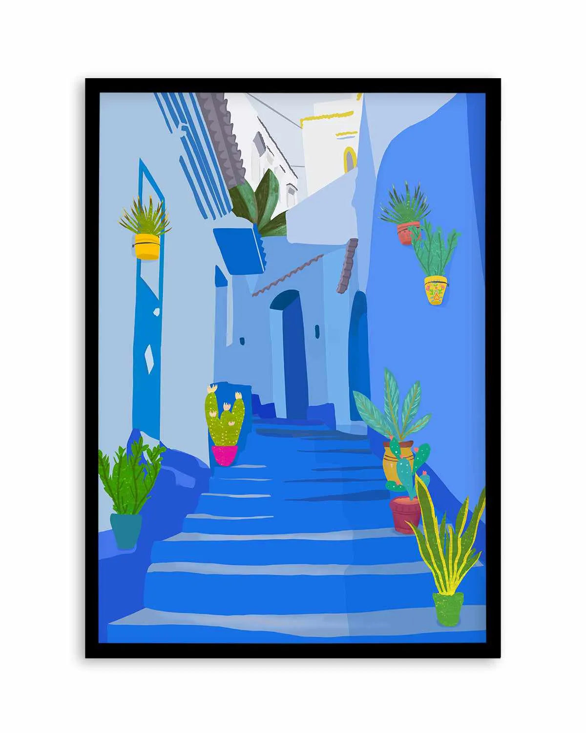 Blue Pearl by Petra Lizde Art Print from Olive et Oriel where you can shop wallpaper and artworks online