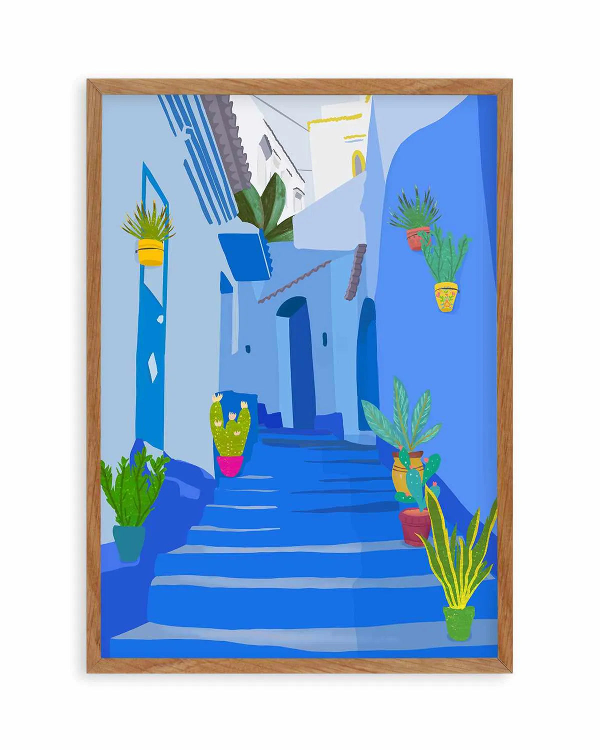 Blue Pearl by Petra Lizde Art Print from Olive et Oriel where you can shop wallpaper and artworks online