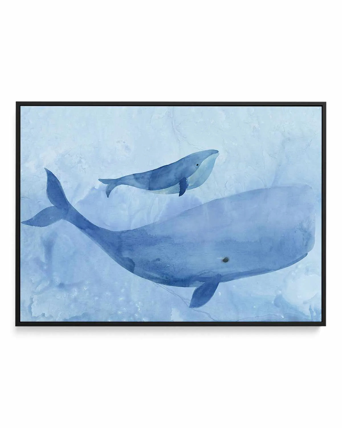 Blue Spirits II | Framed Canvas Art Print from Olive et Oriel where you can shop wallpaper and artworks online