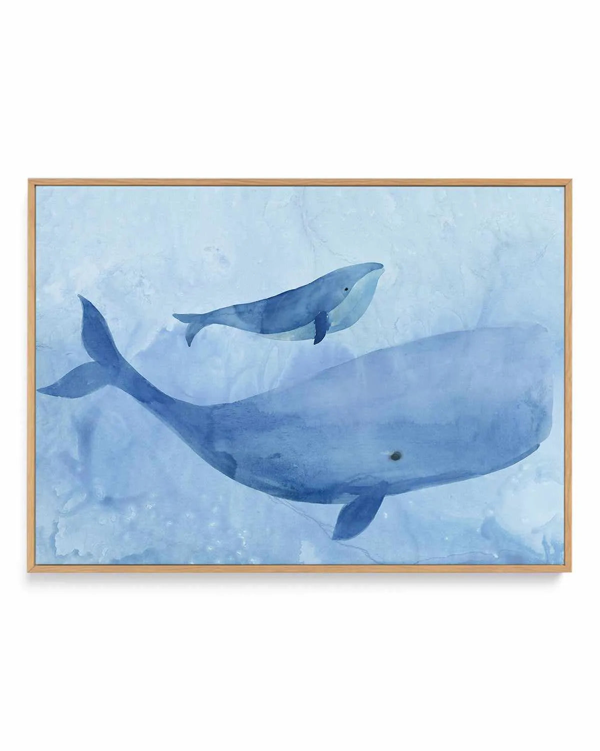 Blue Spirits II | Framed Canvas Art Print from Olive et Oriel where you can shop wallpaper and artworks online