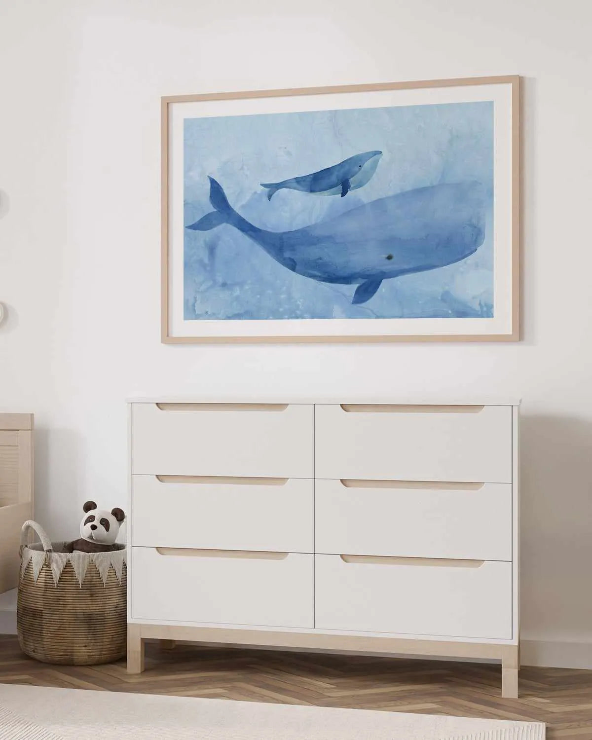 Blue Spirits I Art Print from Olive et Oriel where you can shop wallpaper and artworks online