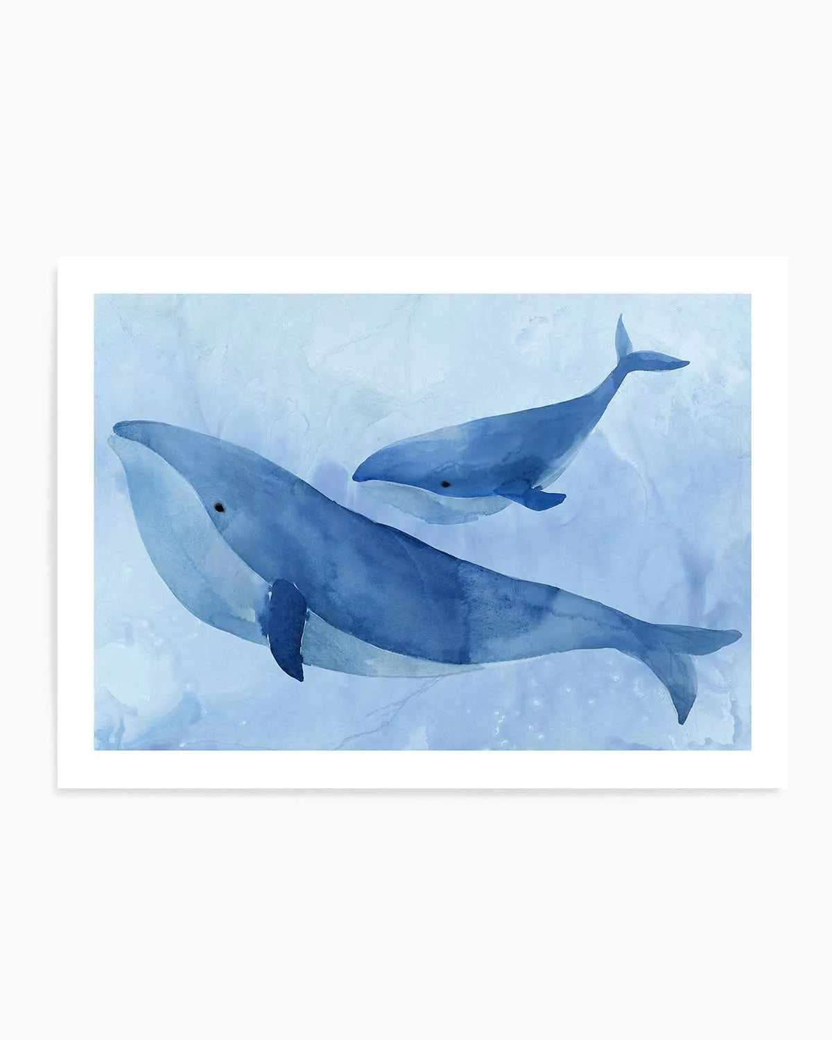 Blue Spirits II Art Print from Olive et Oriel where you can shop wallpaper and artworks online