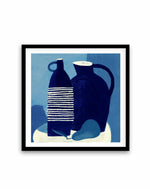 Blue Still Life With Pear by Marco Marella | Art Print