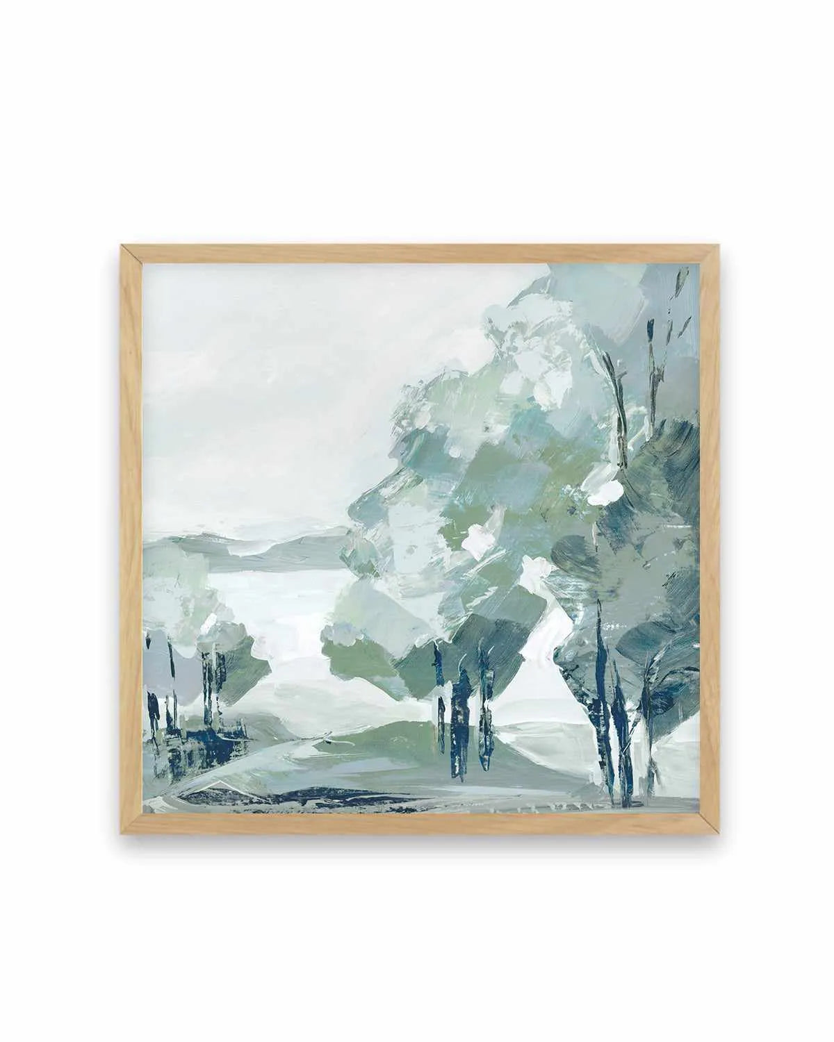 Blue Tree Forest II Art Print from Olive et Oriel where you can shop wallpaper and artworks online