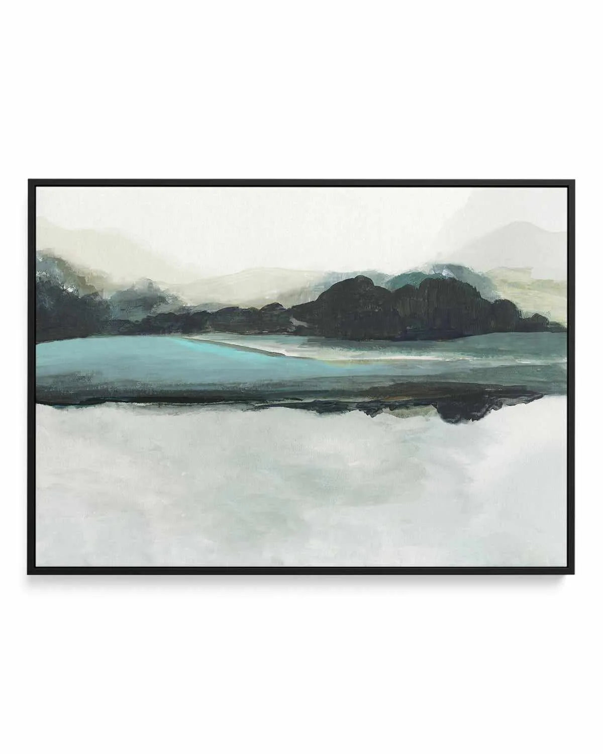 Blue View | Framed Canvas Art Print from Olive et Oriel where you can shop wallpaper and artworks online