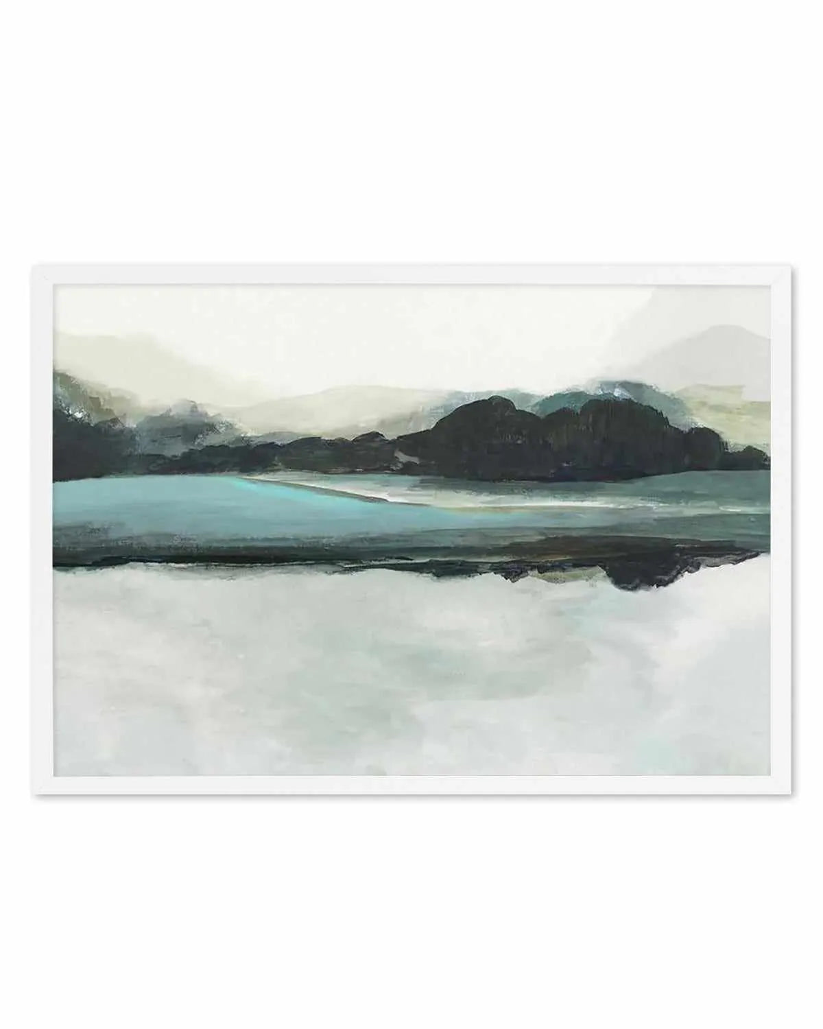 Blue View Art Print from Olive et Oriel where you can shop wallpaper and artworks online