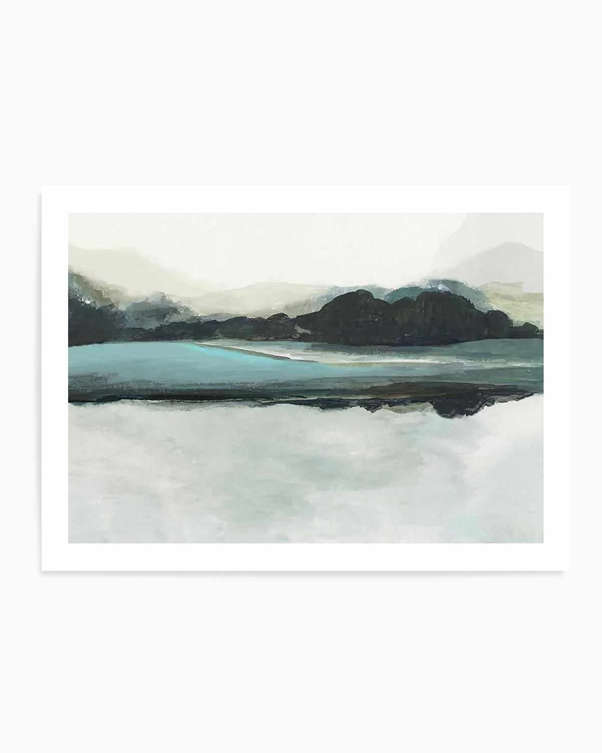 Blue View Art Print