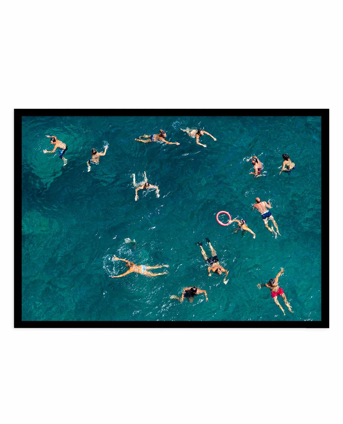 Blue Water Swim By Carlo Tonti | Art Print