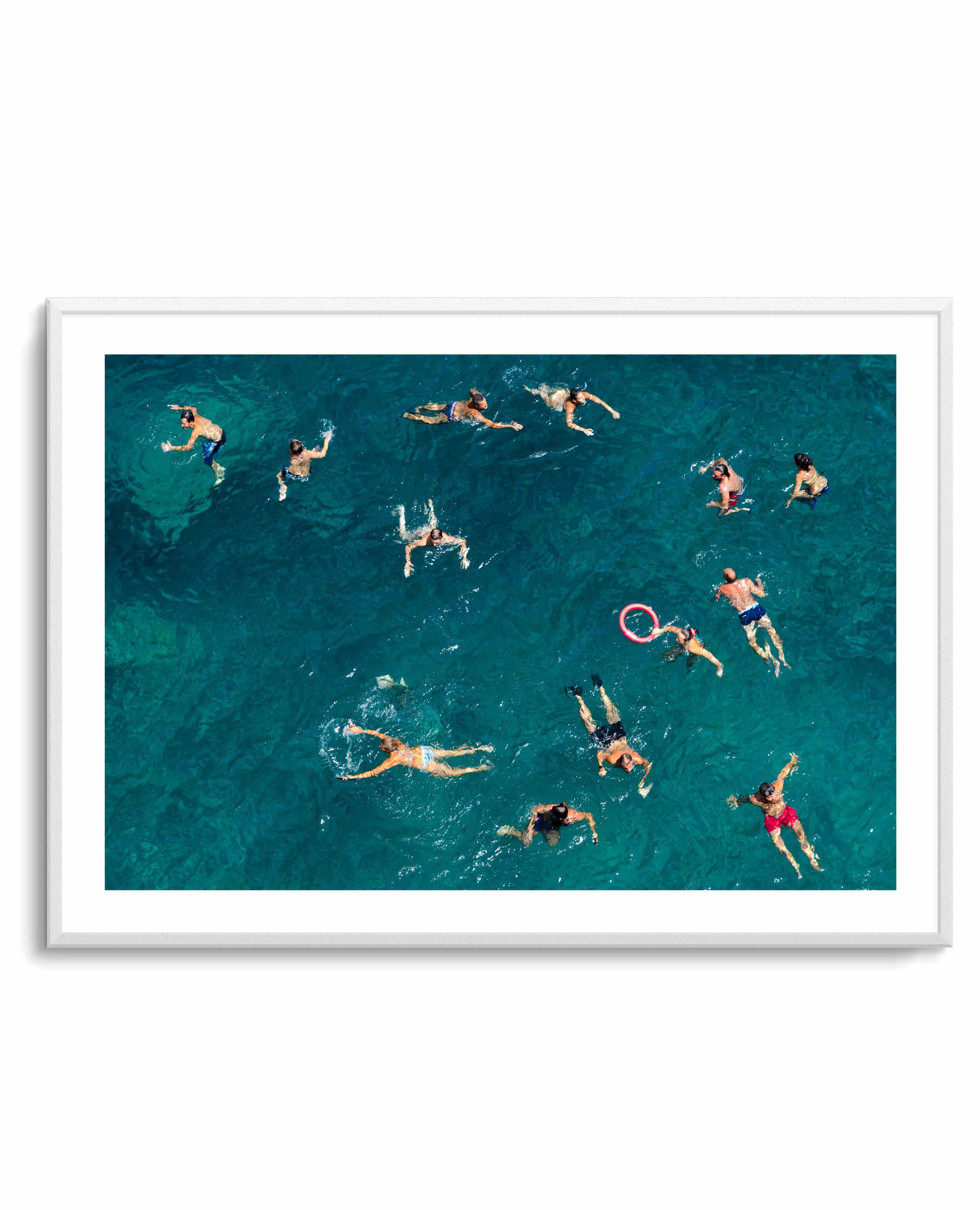 Blue Water Swim By Carlo Tonti | Art Print