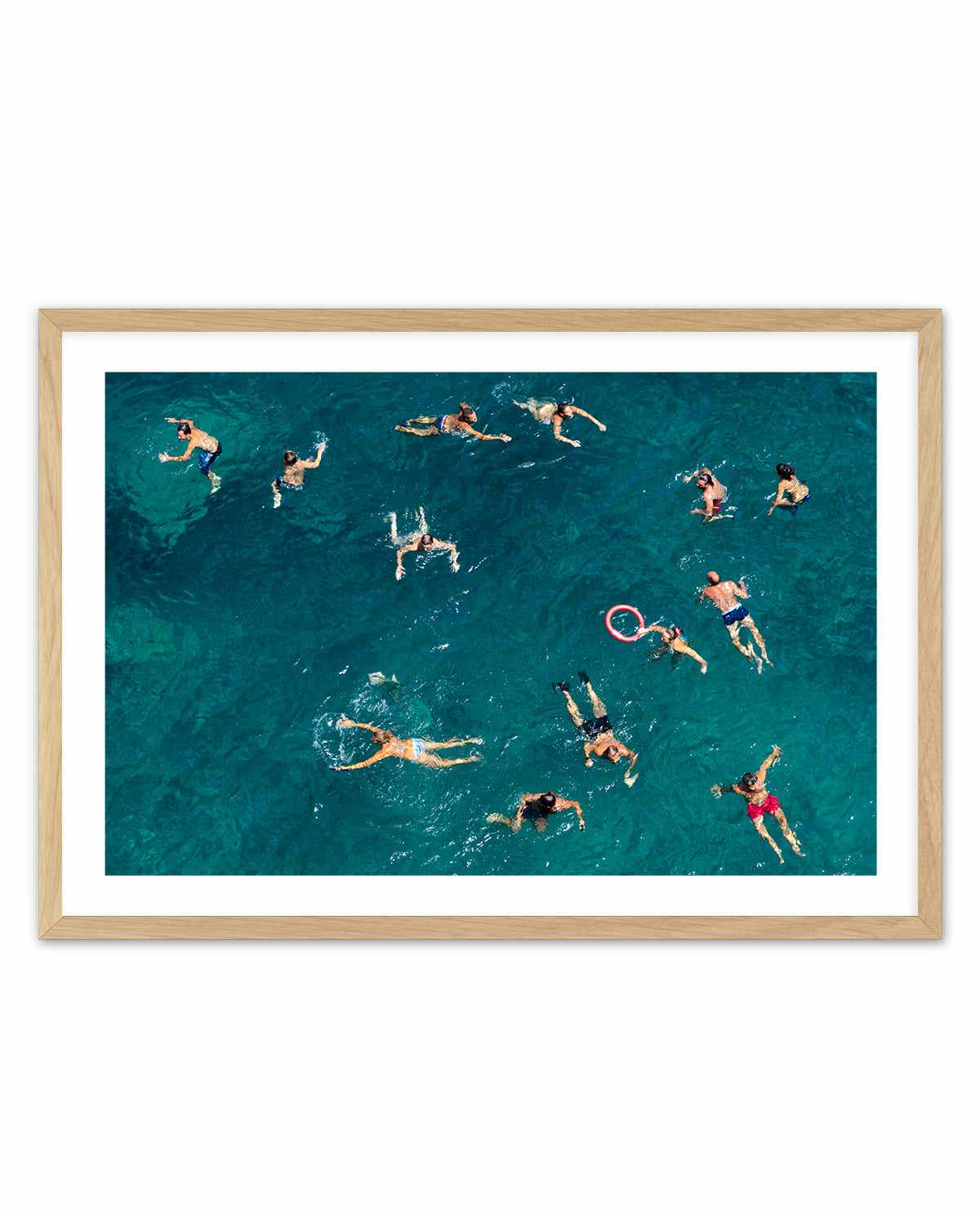 Blue Water Swim By Carlo Tonti | Art Print