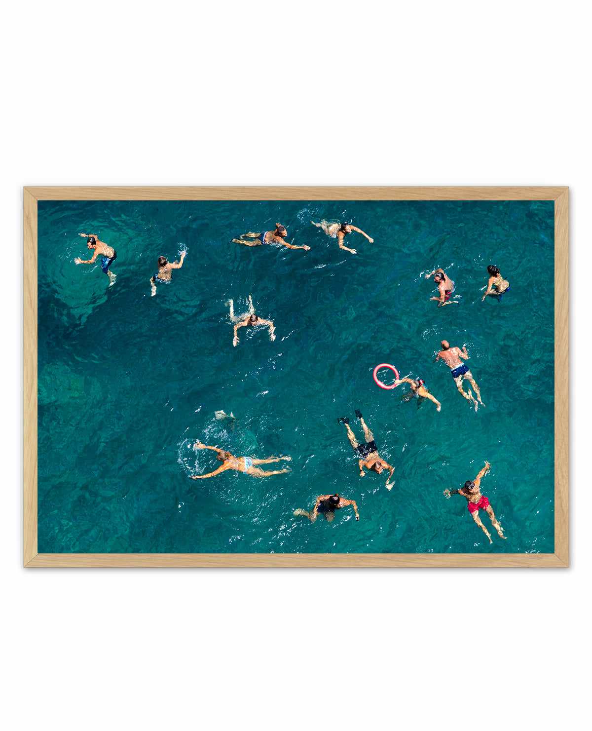 Blue Water Swim By Carlo Tonti | Art Print