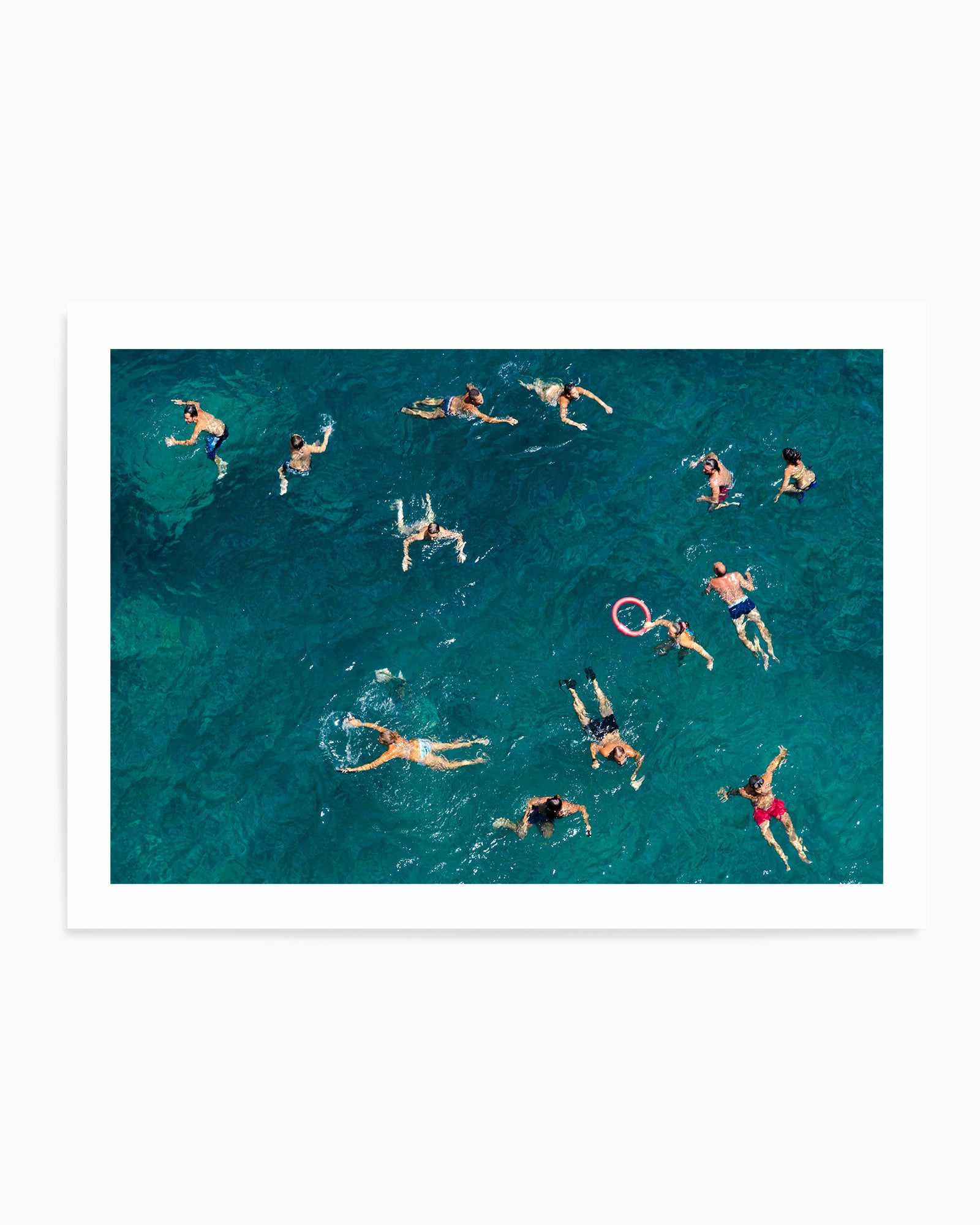 Blue Water Swim By Carlo Tonti | Art Print