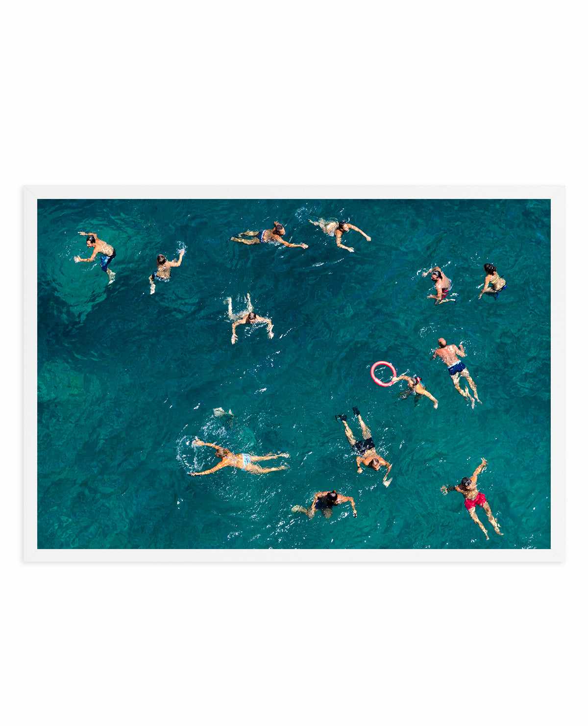 Blue Water Swim By Carlo Tonti | Art Print