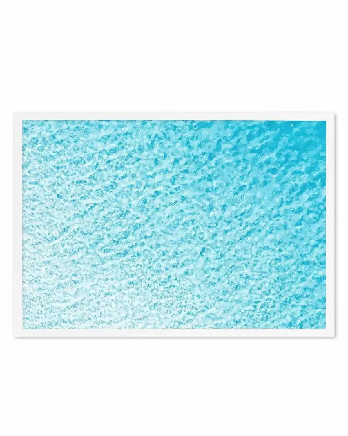 Blue Waters, Esperance | Aerial Photo Wall Art Print from Olive et Oriel where you can shop wallpaper and artworks online