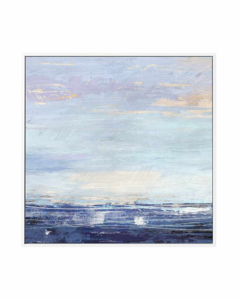 Blue Wave I by Suzanne Nicoll | Framed Canvas Art Print