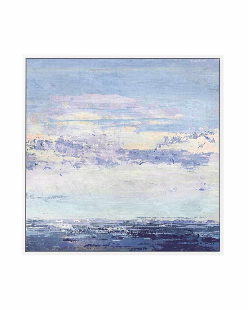 Blue Wave II by Suzanne Nicoll | Framed Canvas Art Print
