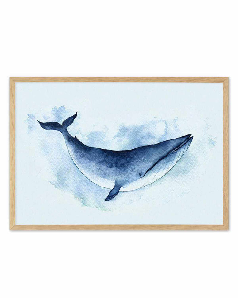 Blue Whale | LS Art Print