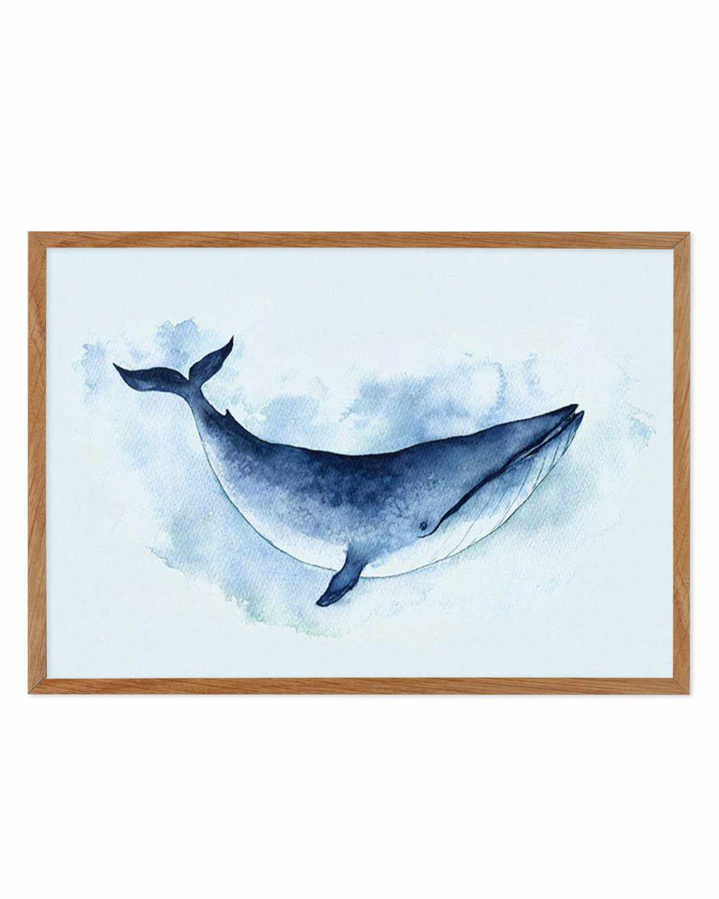 Blue Whale | LS Art Print