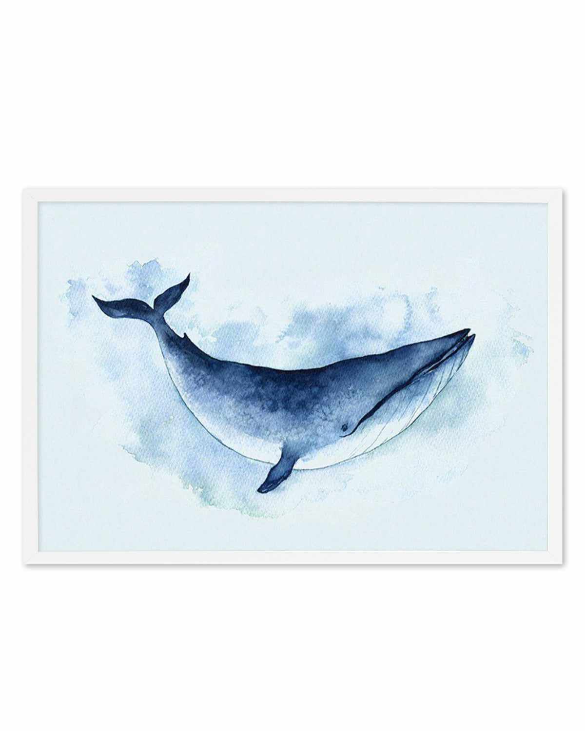 Blue Whale | LS Art Print