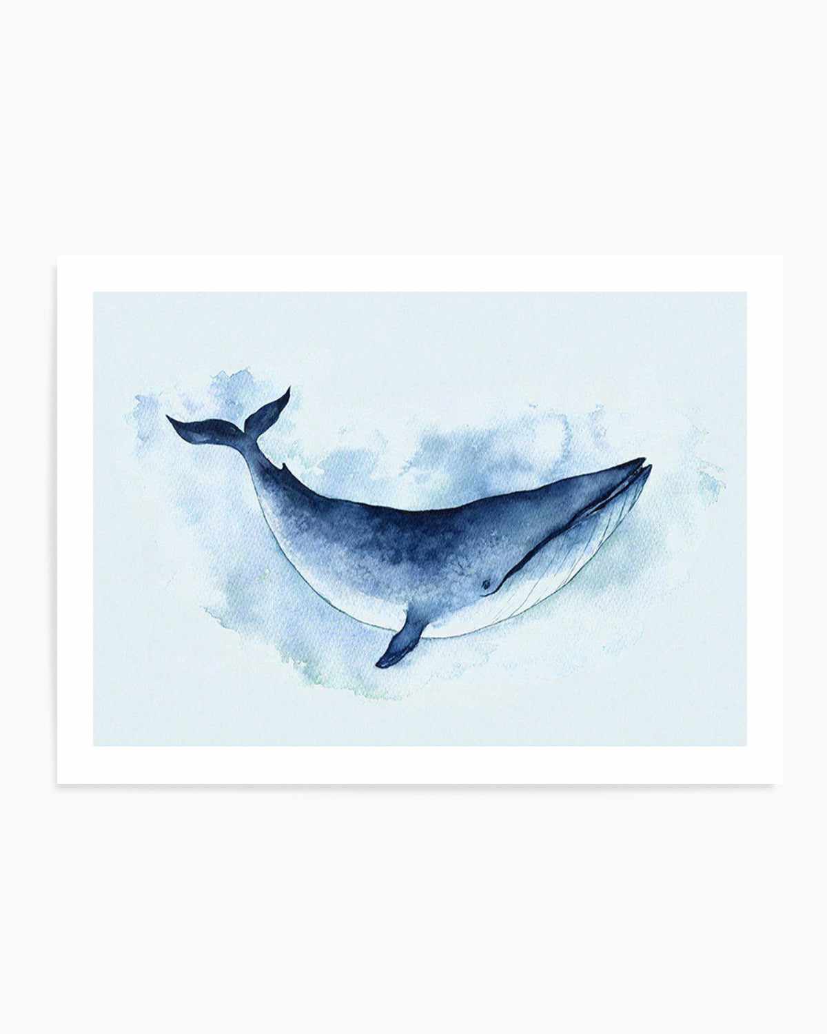 Blue Whale | LS Art Print