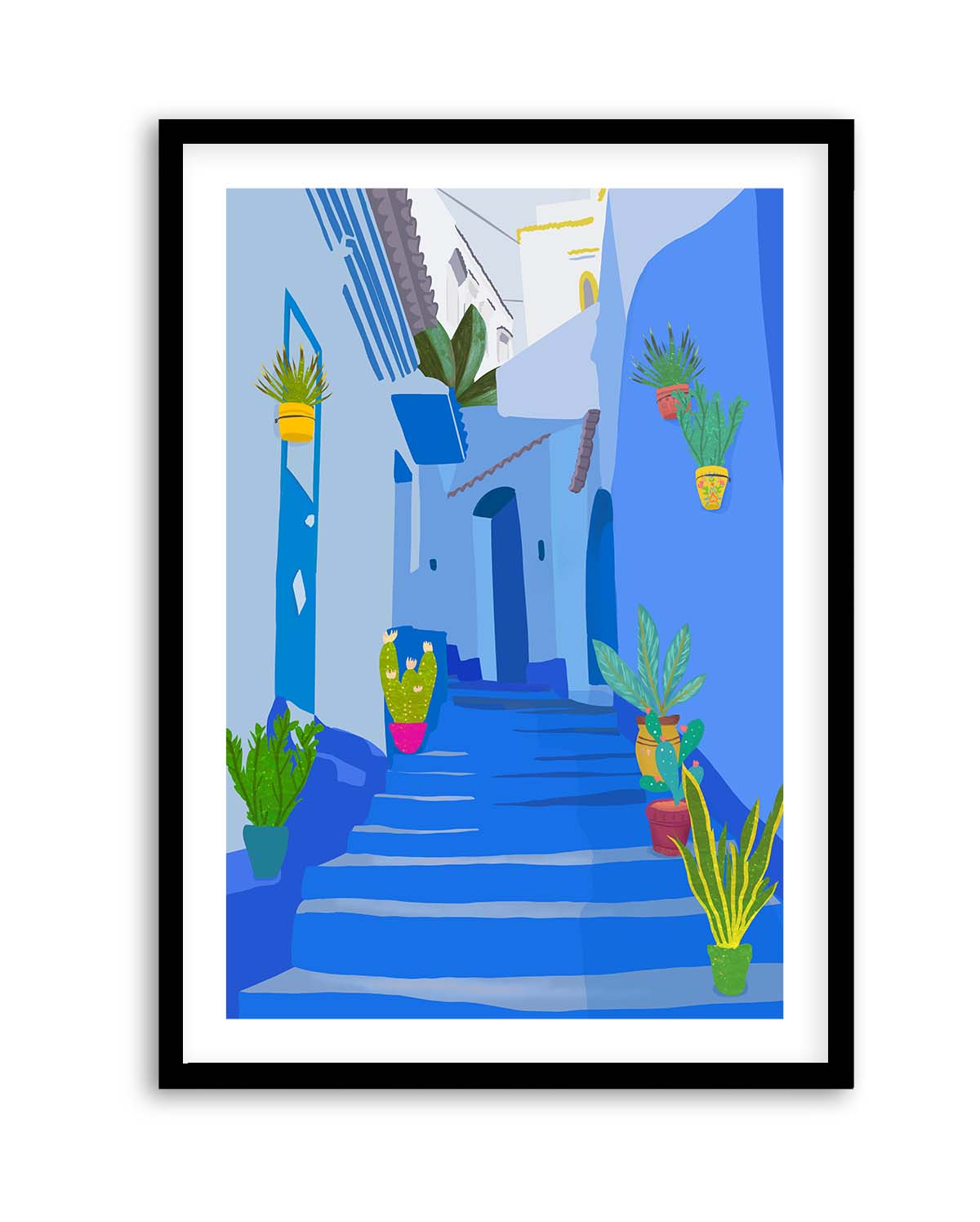 Blue City By Petra Lizde | Art Print