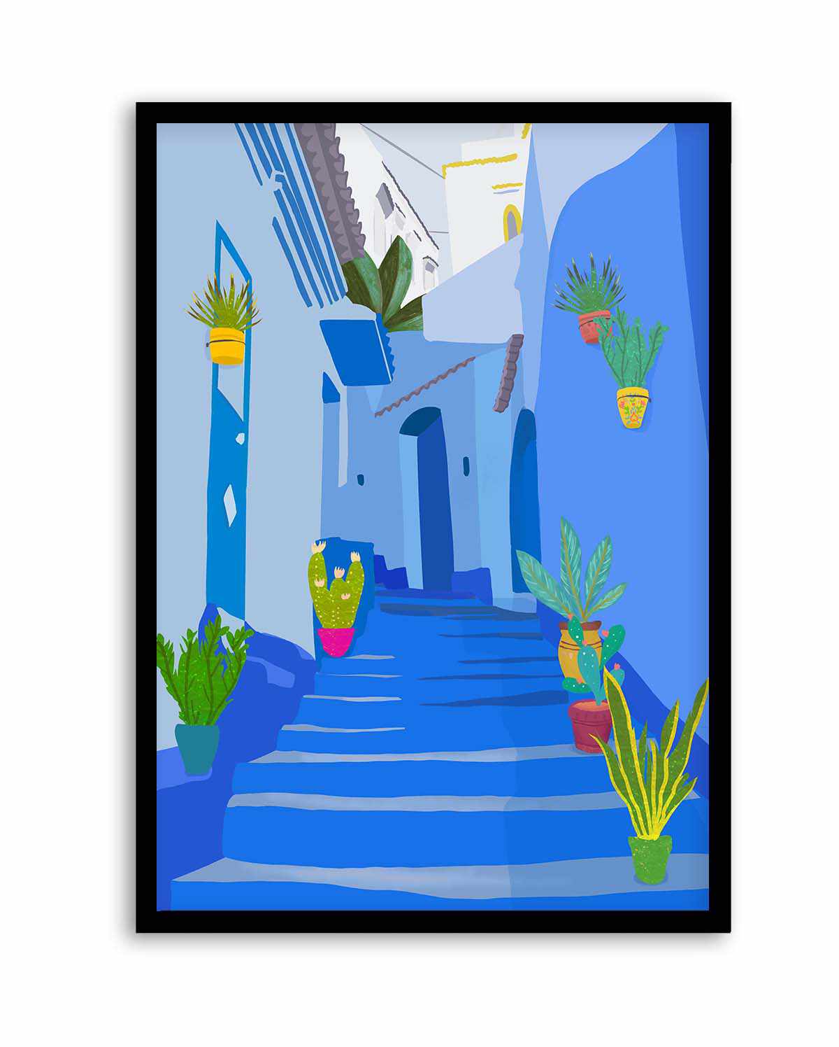 Blue City By Petra Lizde | Art Print