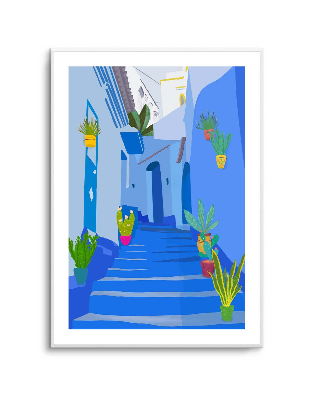 Blue City By Petra Lizde | Art Print