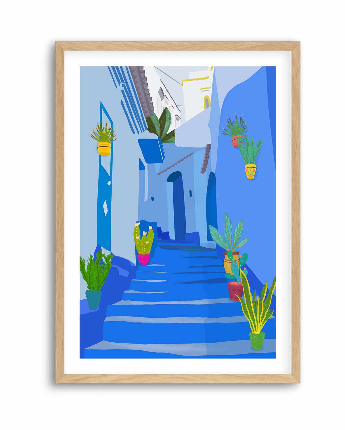 Blue City By Petra Lizde | Art Print