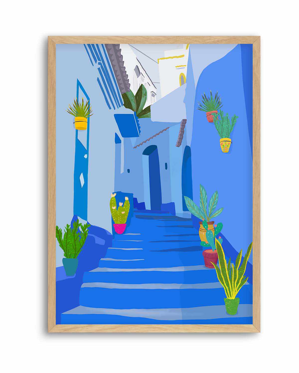 Blue City By Petra Lizde | Art Print