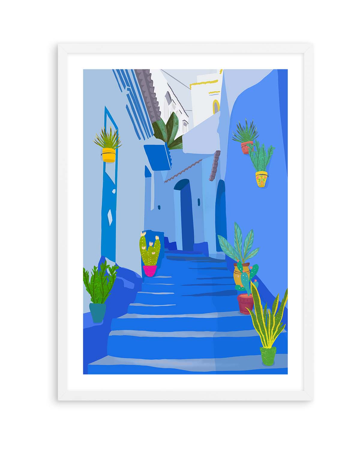 Blue City By Petra Lizde | Art Print