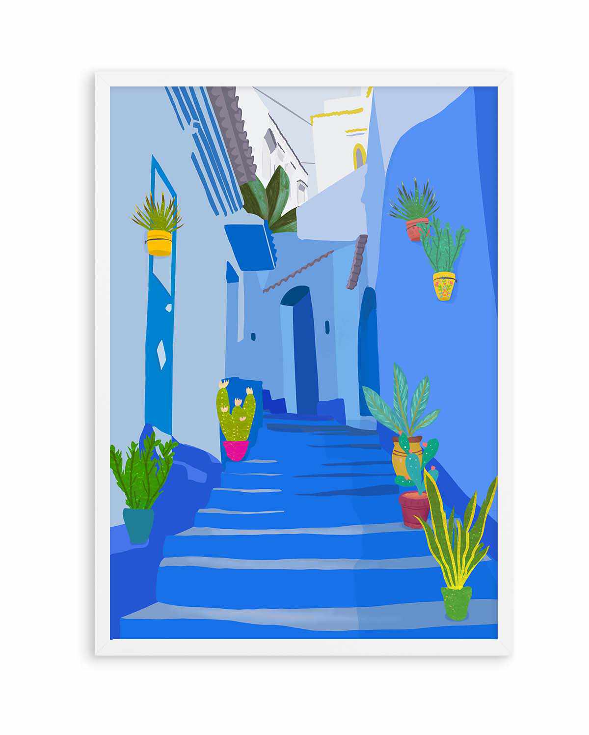 Blue City By Petra Lizde | Art Print