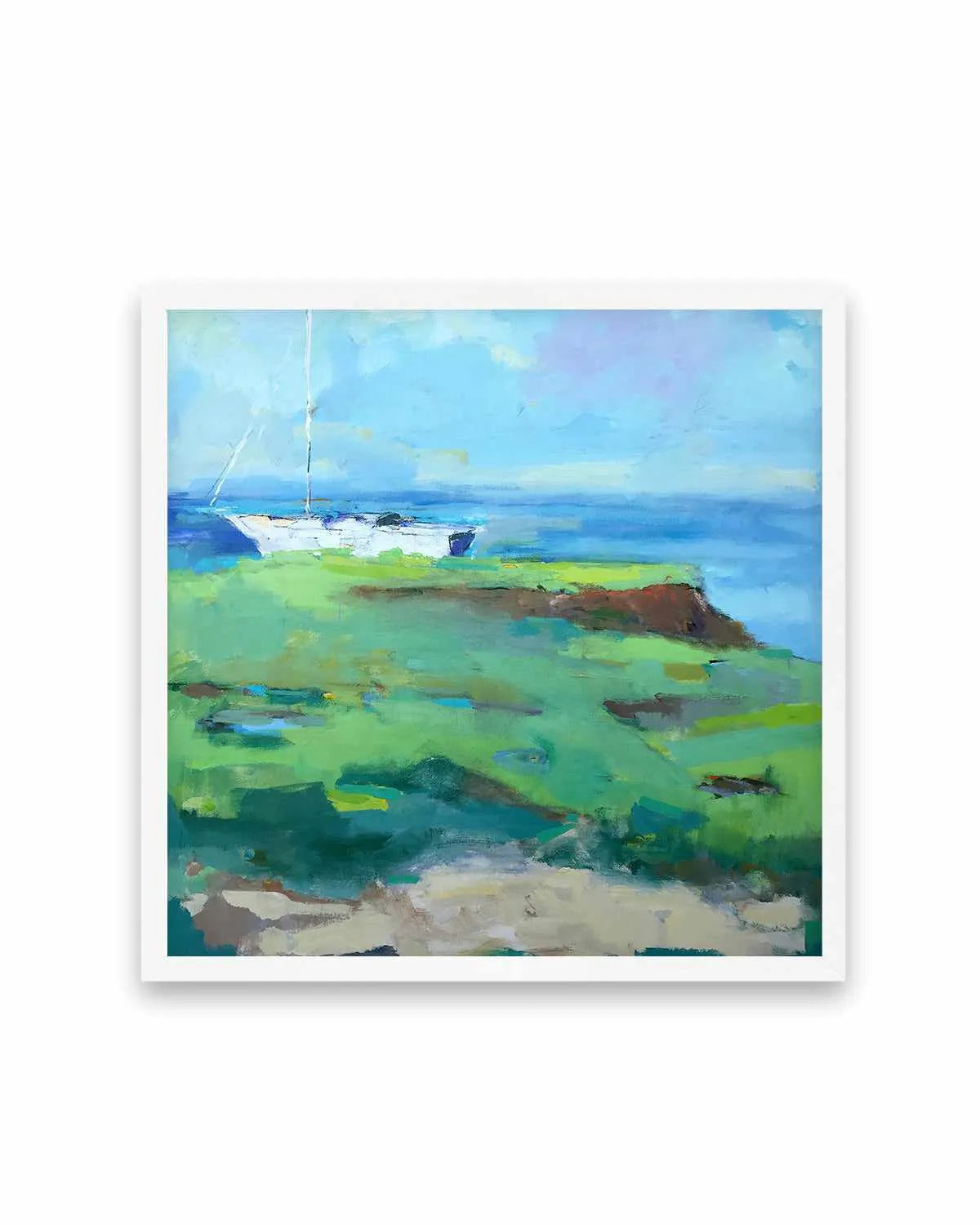 Beach Ball I by Suzanne Nicoll Art Print from Olive et Oriel where you can shop wallpaper and artworks online