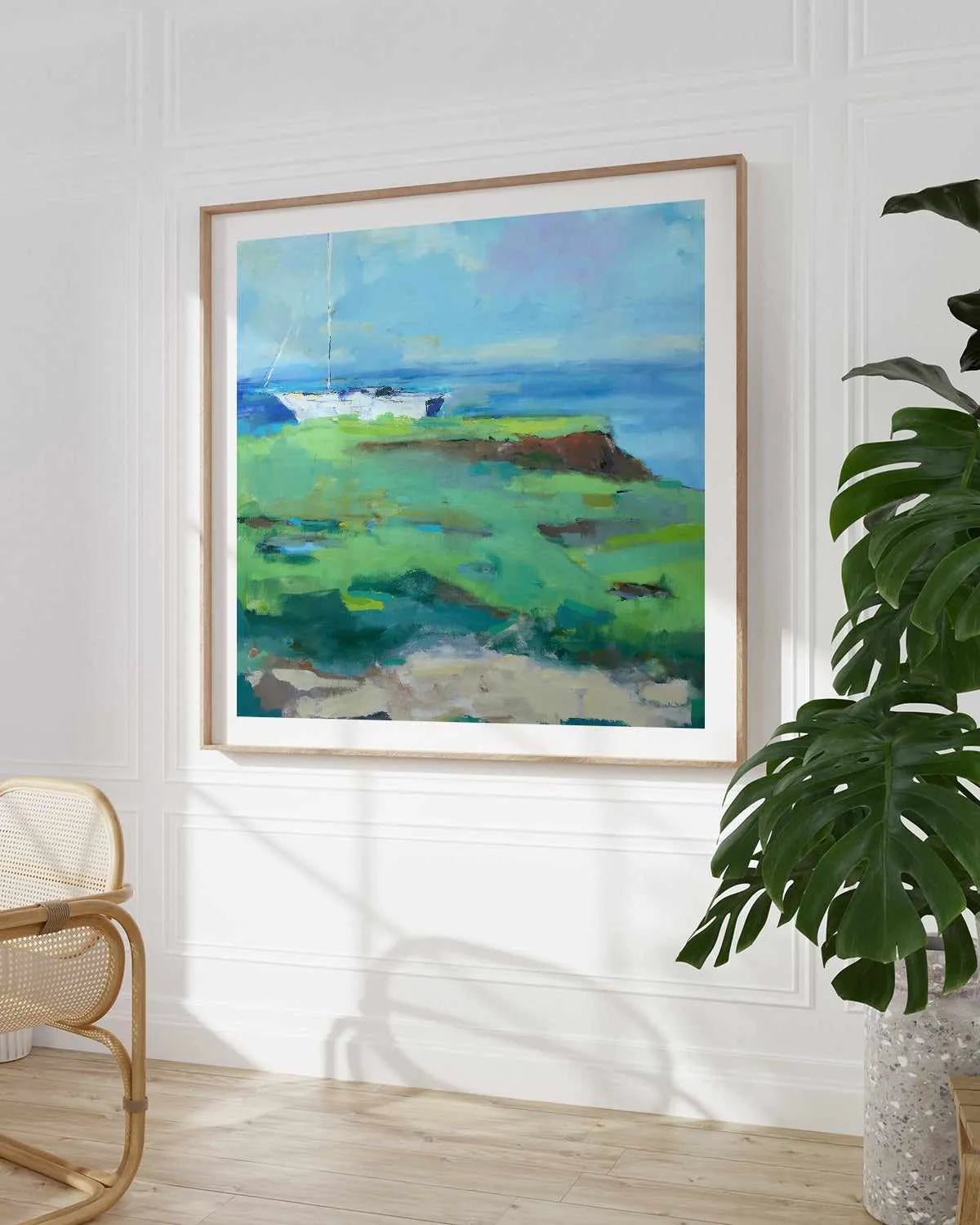 Bluff by Page Pearson Railsback Art Print from Olive et Oriel where you can shop wallpaper and artworks online