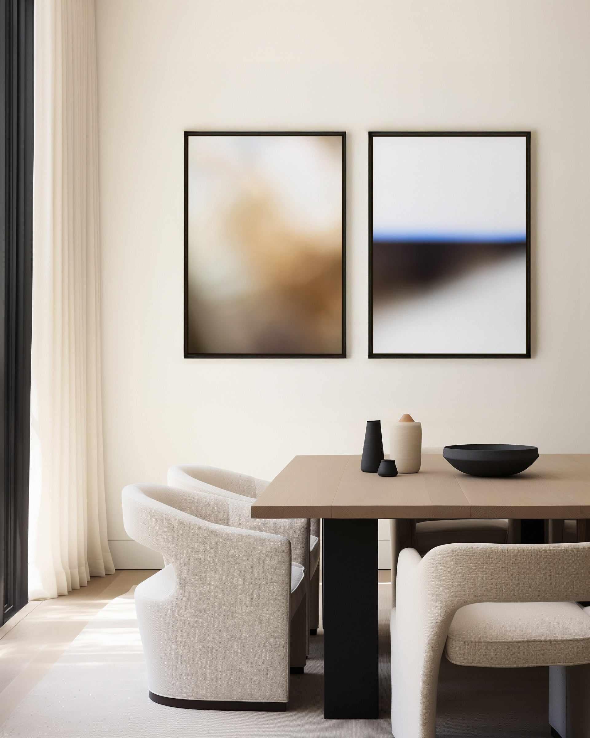 Blurred 13 | Framed Canvas Art Print from Olive et Oriel where you can shop wallpaper and artworks online