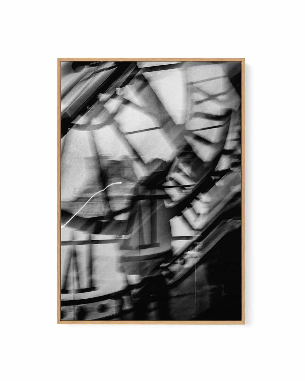 Blurred Time II by Jovani Demetrie | Framed Canvas Art Print from Olive et Oriel where you can shop wallpaper and artworks online