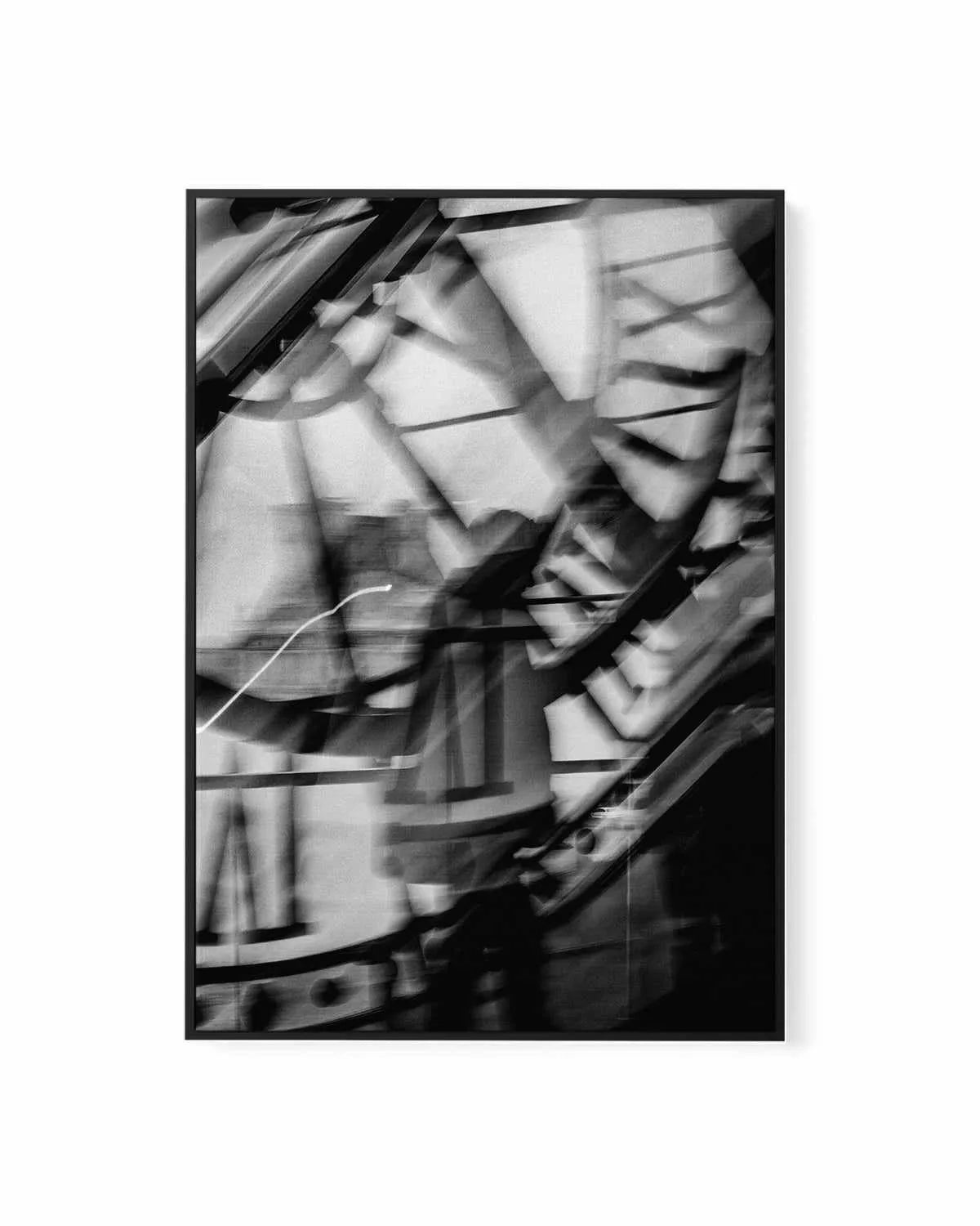 Blurred Time II by Jovani Demetrie | Framed Canvas Art Print from Olive et Oriel where you can shop wallpaper and artworks online