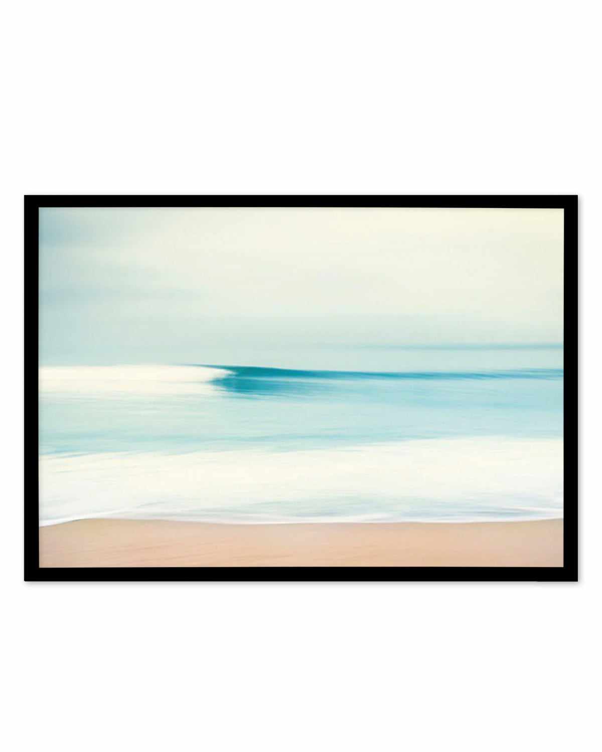 Blurred Waves Art Print