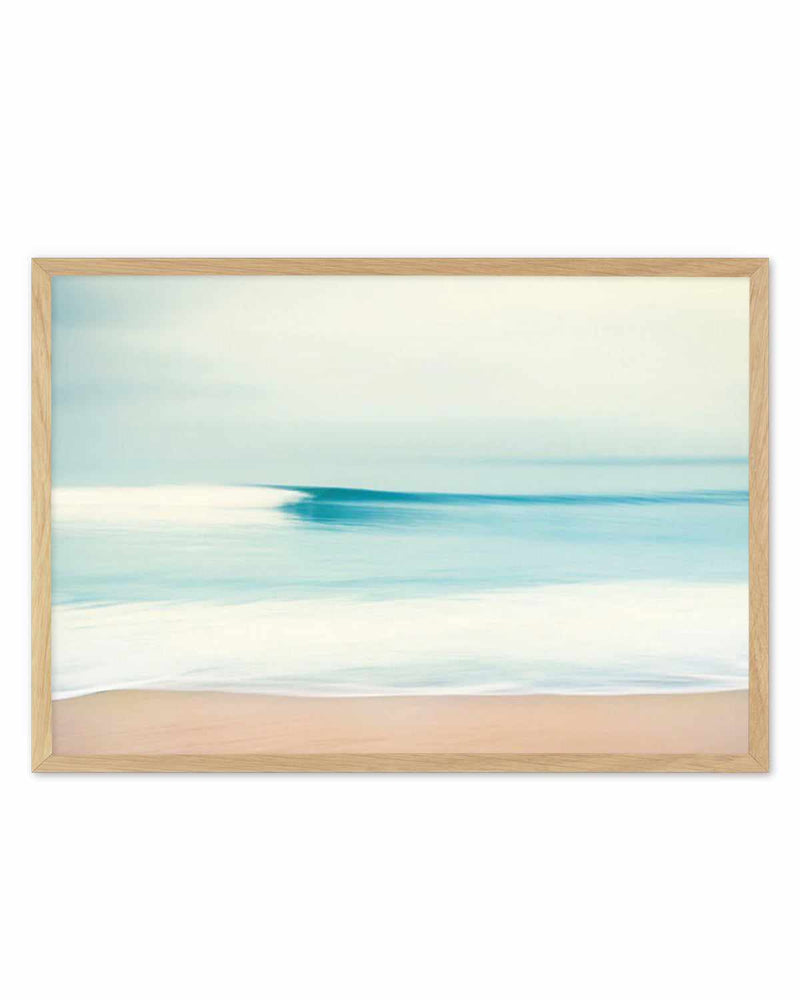 Blurred Waves Art Print
