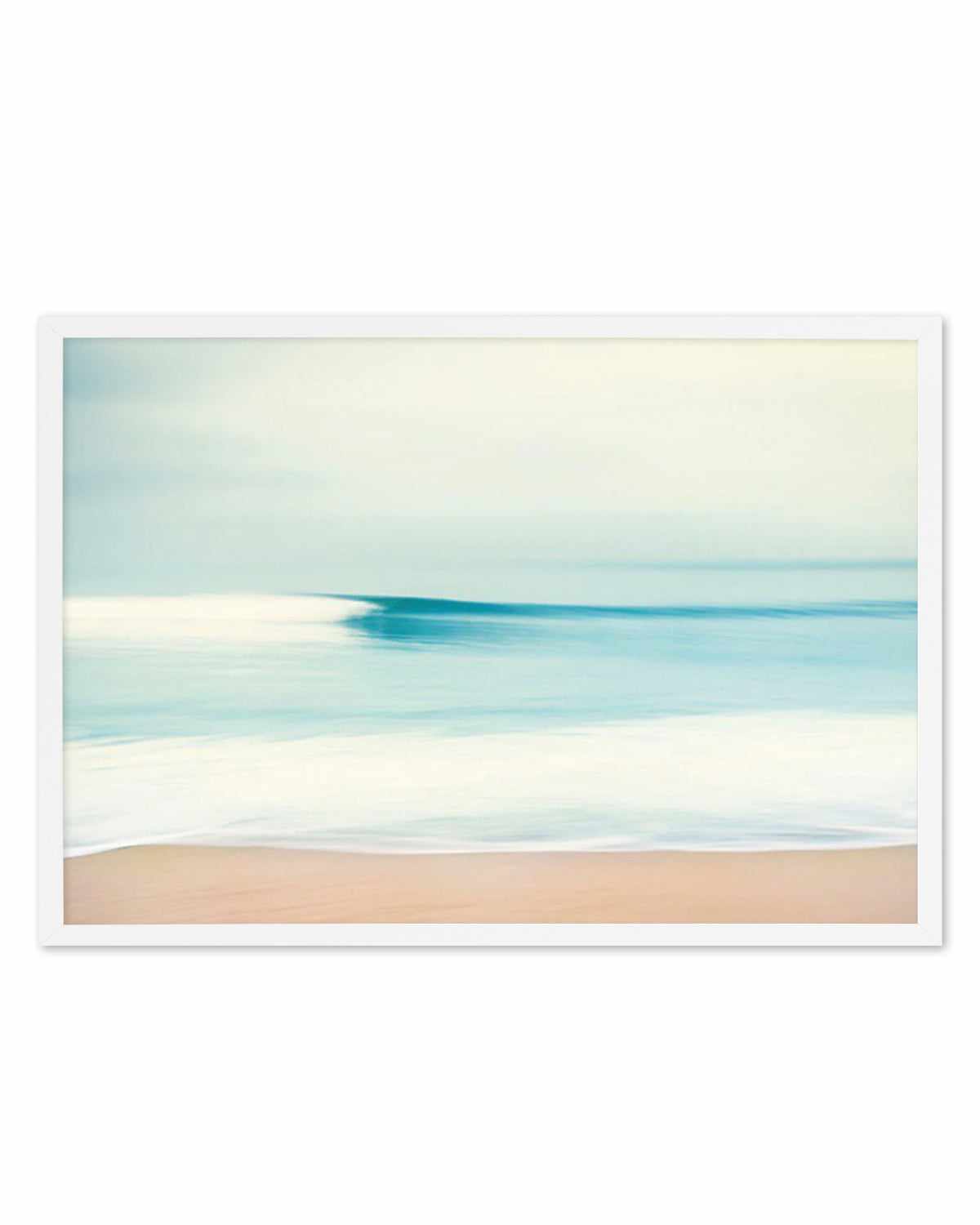 Blurred Waves Art Print