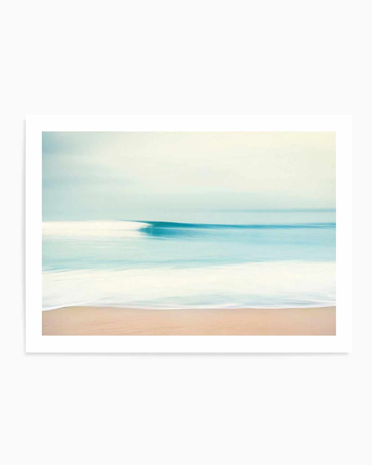 Blurred Waves Art Print