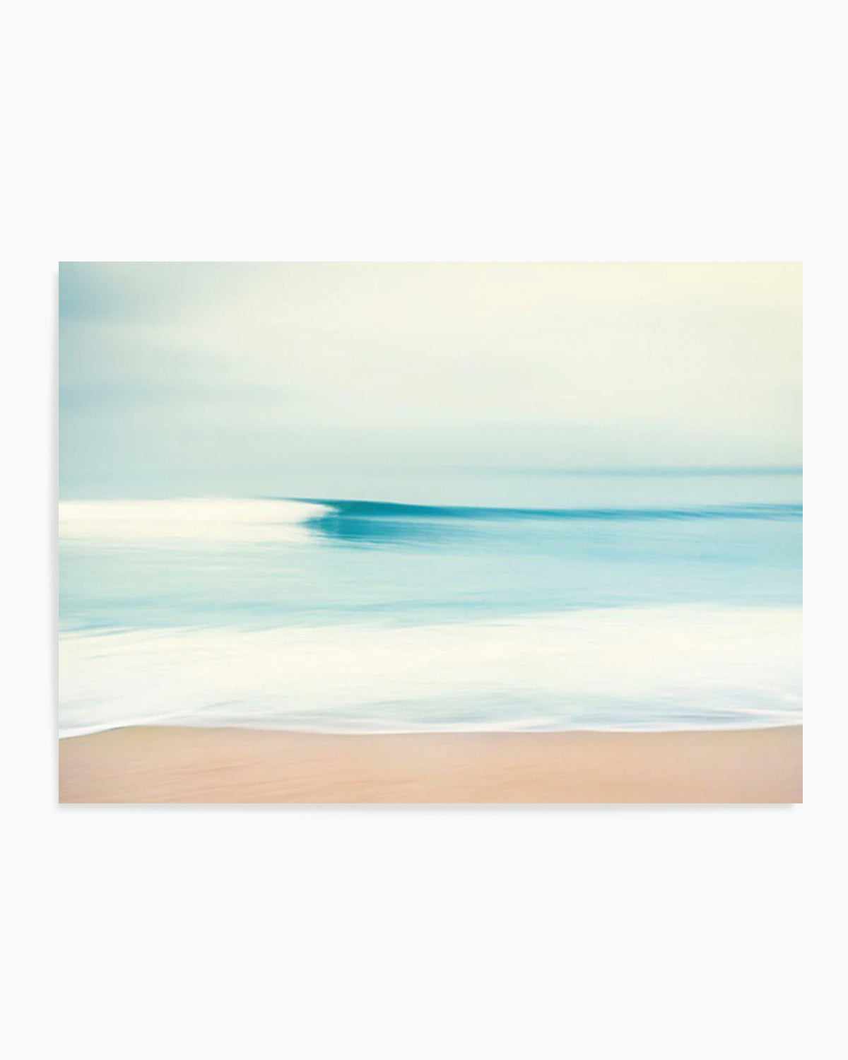 Blurred Waves Art Print