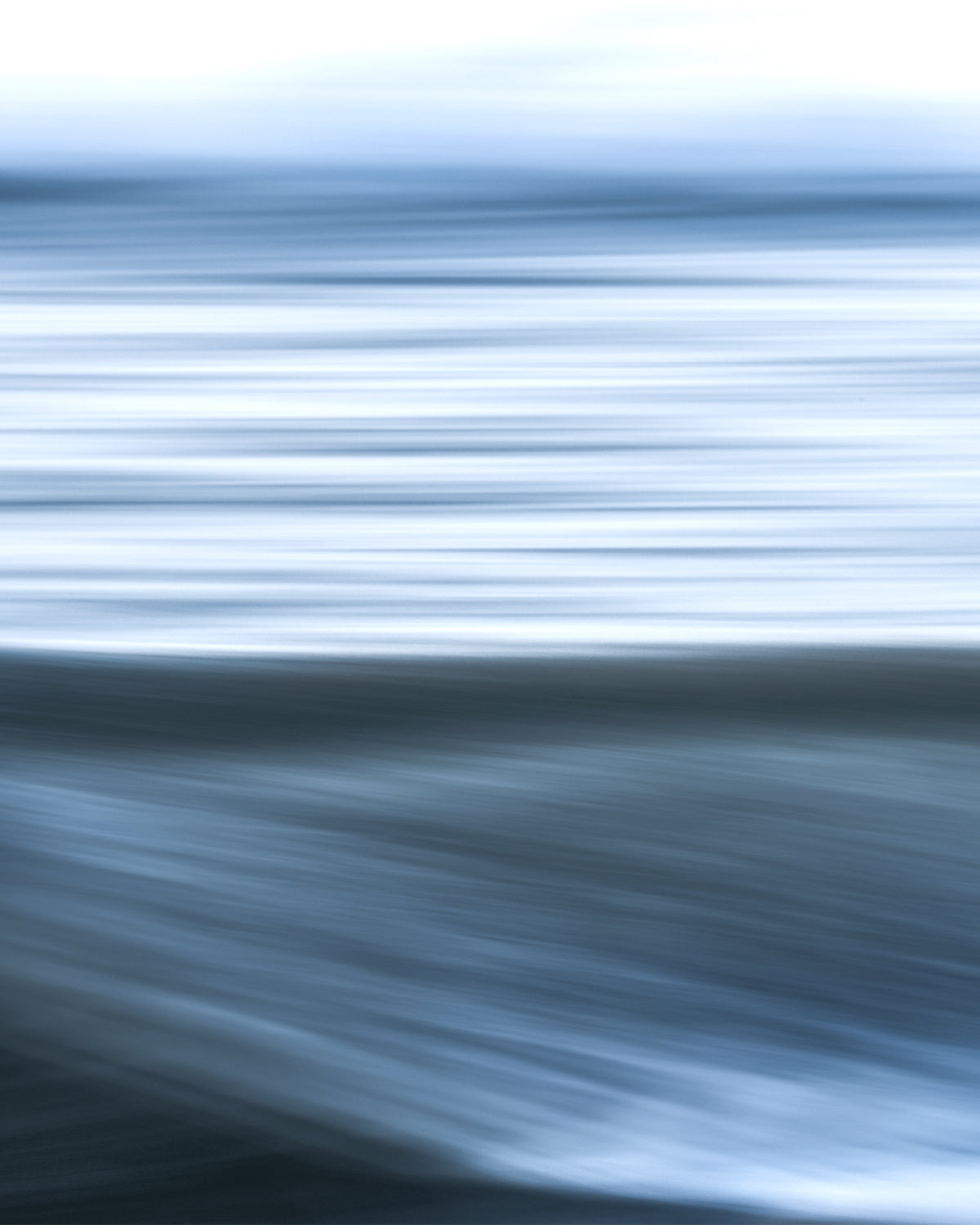 Blurred Waves Photo Mural Wallpaper